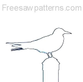 seagull craft pattern