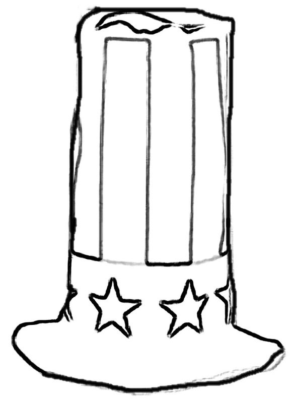 uncle sam coloring pages free - photo #45