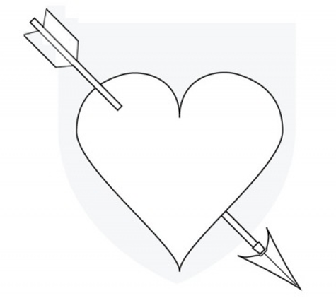 Heart & Arrow Craft Pattern