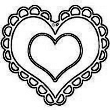 Valentine Heart Craft Wood Pattern