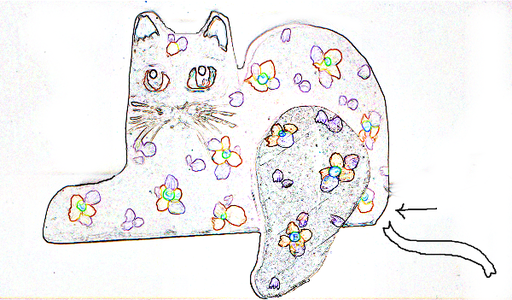 Cat craft pattern