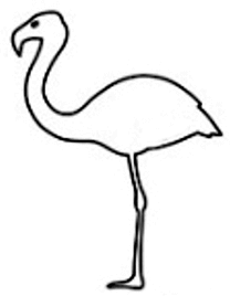 Flamingo Craft Pattern 