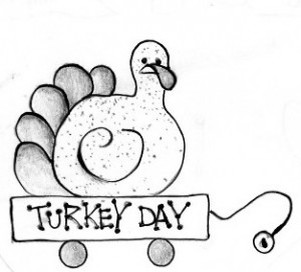 Turkey Day Scroll Saw Pattern